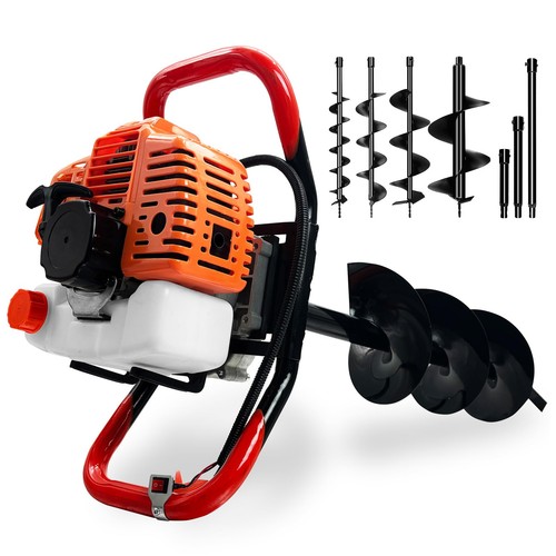 62cc gas post hole digger - gas, one