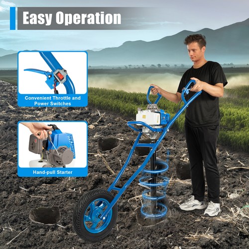 63cc 3hp gas powered - gas powered, post